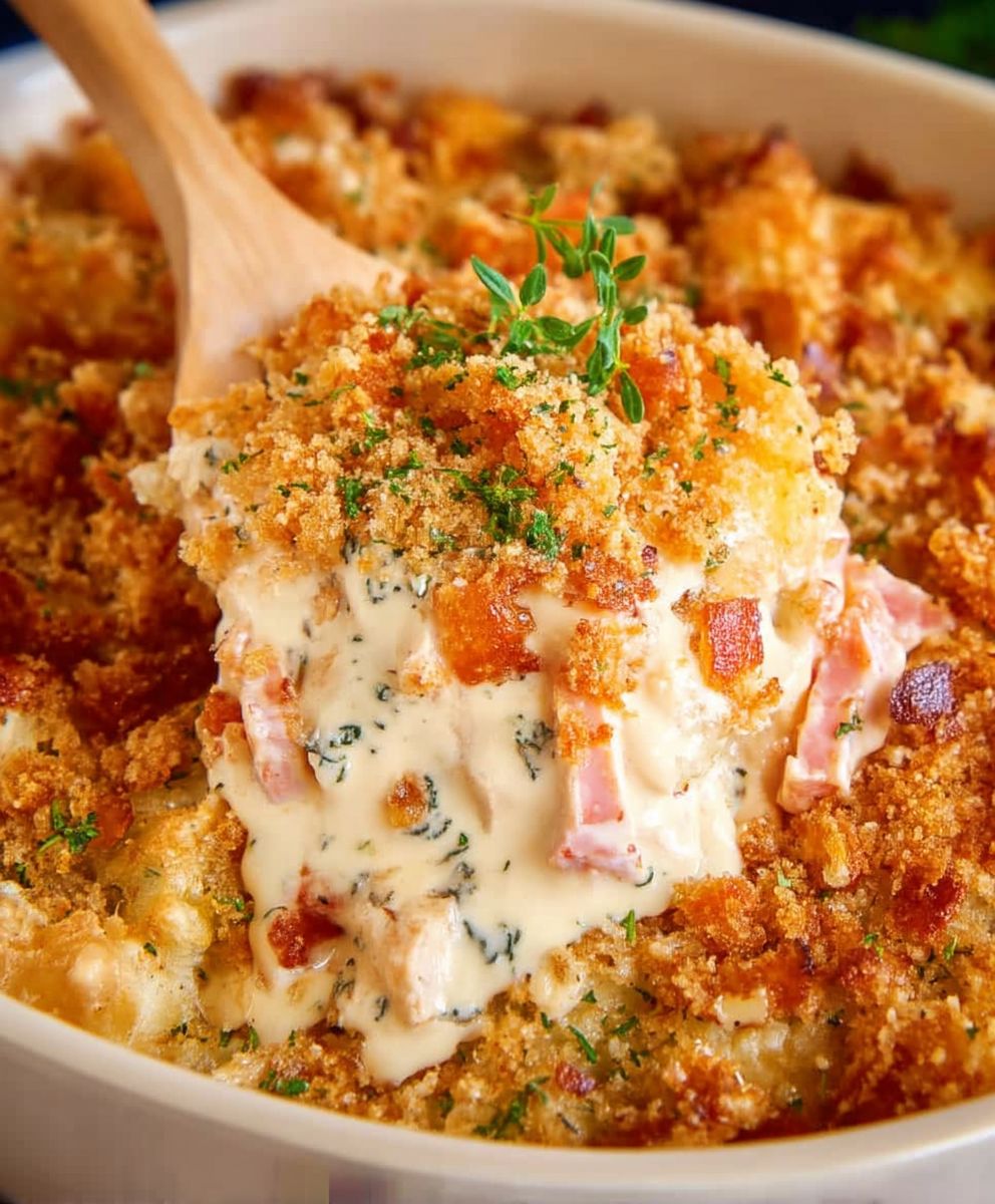 Chicken Cordon Bleu Casserole