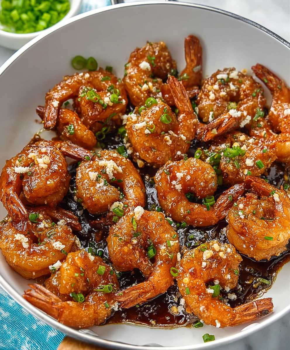 Crispy Honey Garlic Shrimp