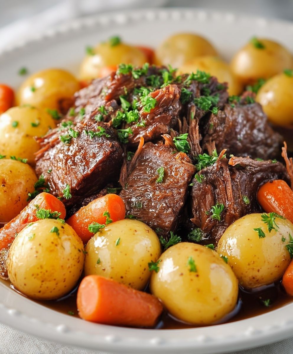 Crockpot Pot Roast Dinner