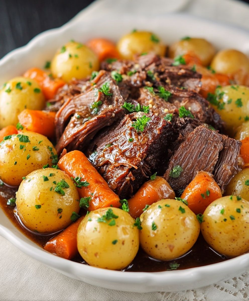 Crockpot Pot Roast Dinner