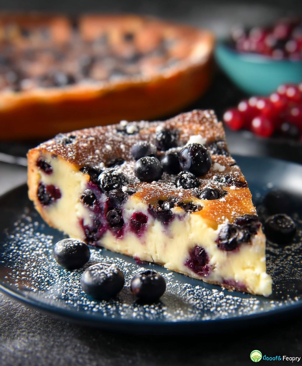 Blueberry Clafoutis