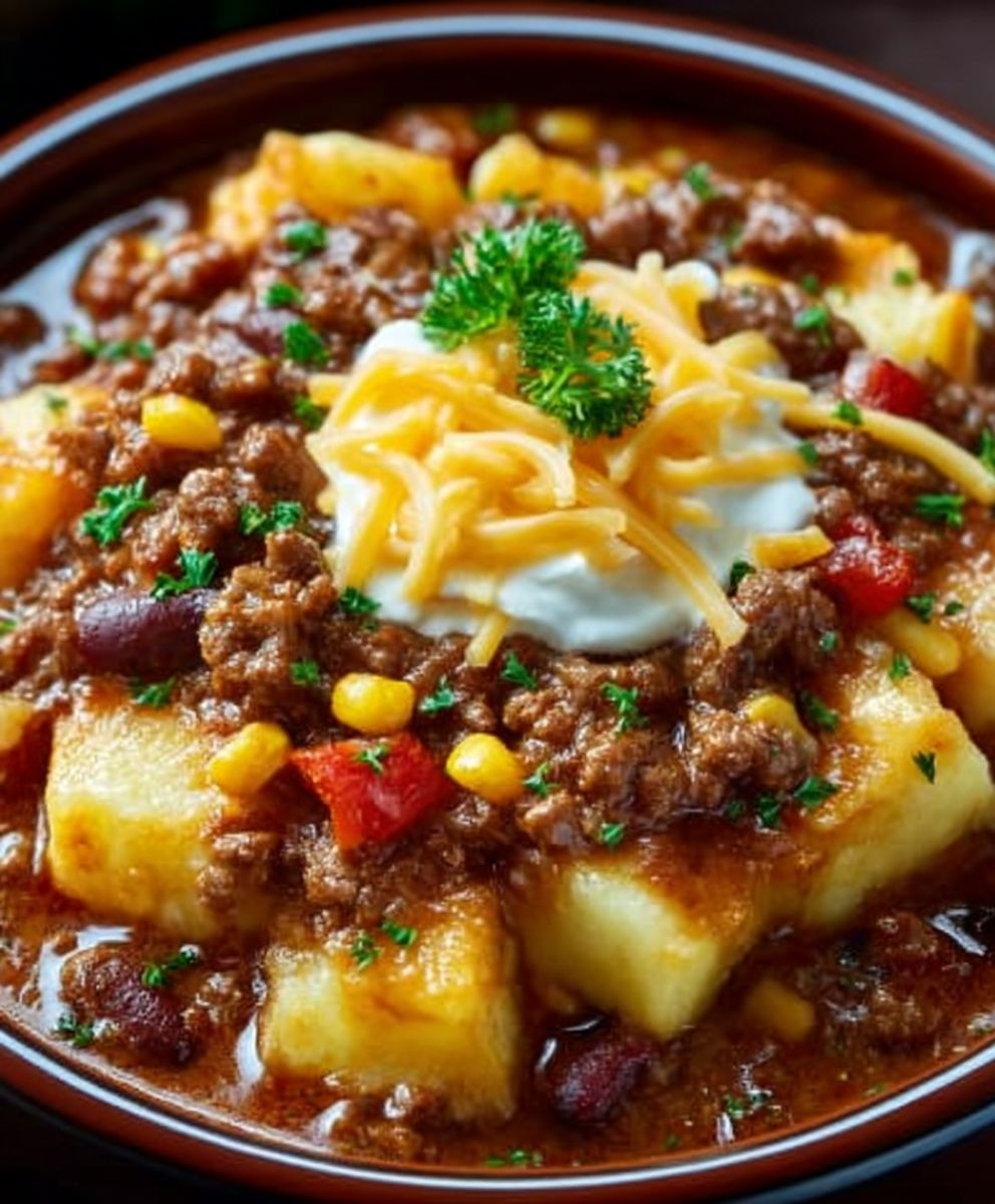 Cowboy Casserole Slow Cooker