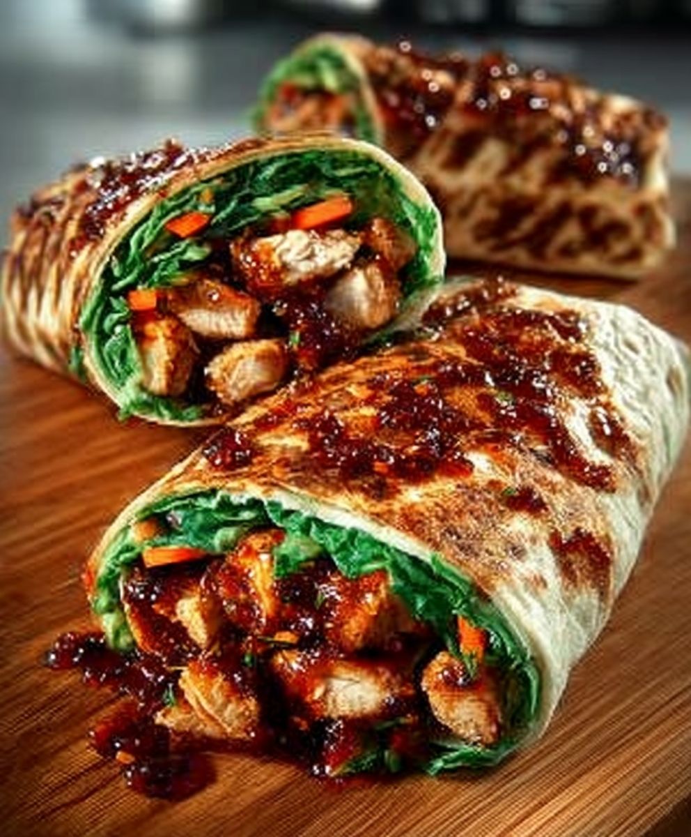 Sweet Chili Chicken Wrap