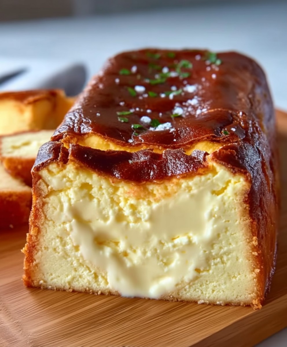 Basque Cheesecake Loaf Pan