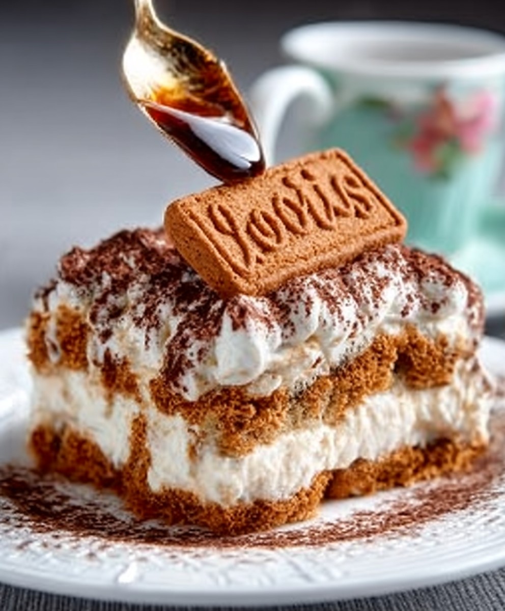 Biscoff Tiramisu Dessert