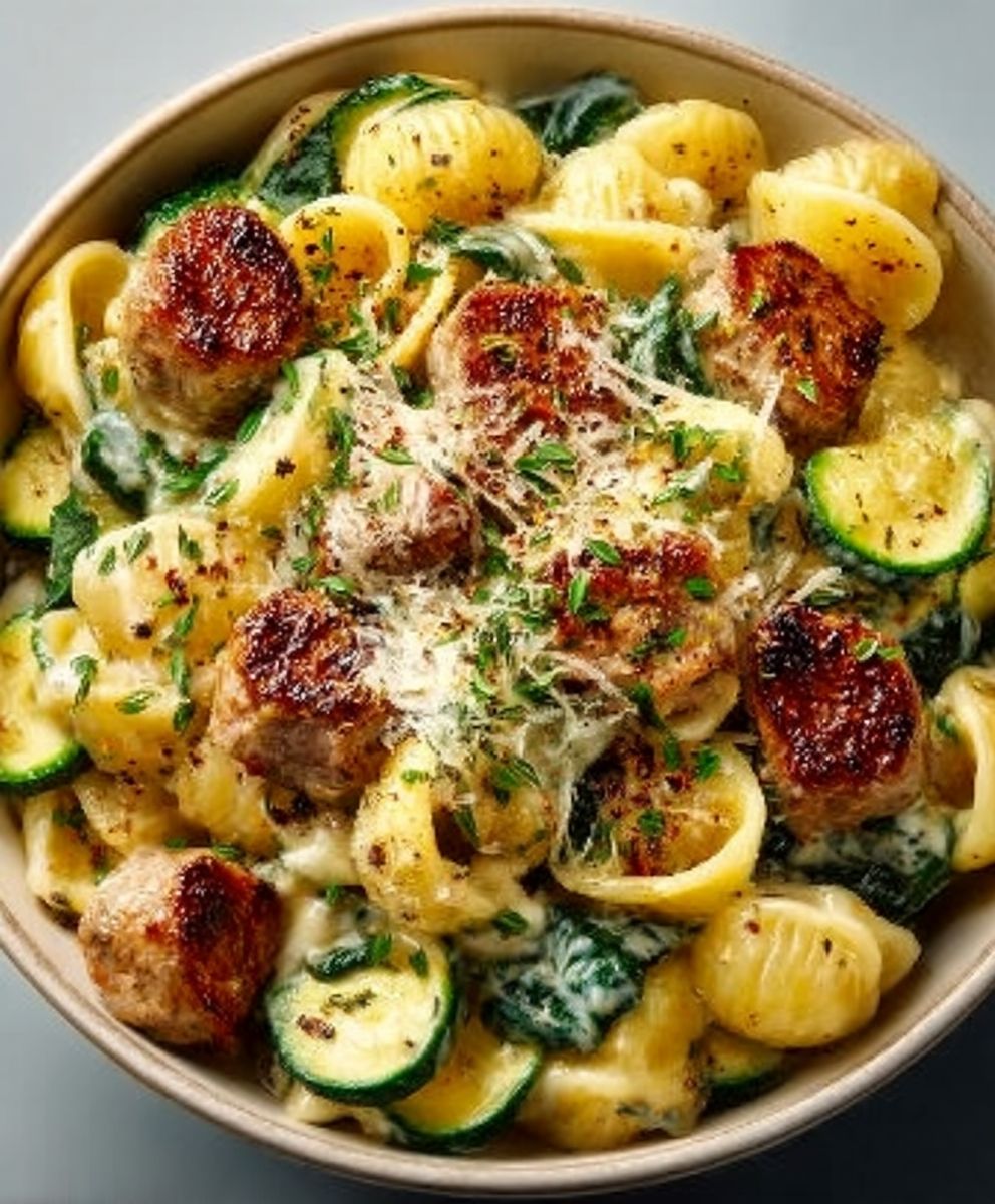 Creamy Protein Pasta Bowl