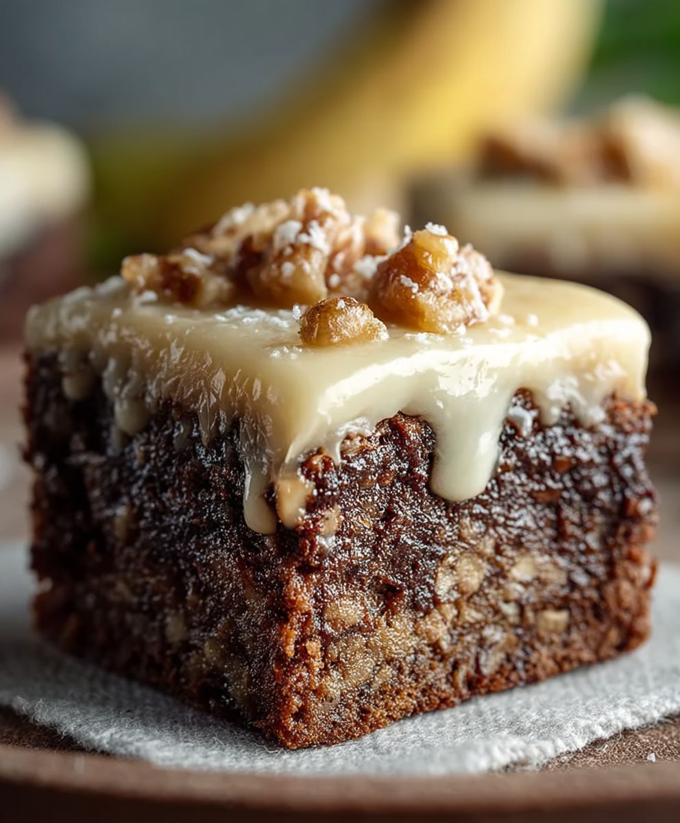 Banana Bread Brownies: Easy Recipe Without Sour Cream & Brown Butter Frosting image 2