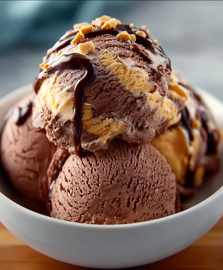 Chocolate Peanut Butter Ice Cream image 2