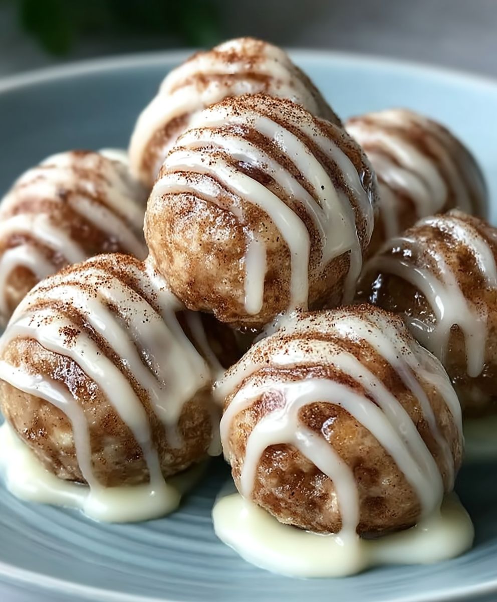 Cinnamon Roll Protein Bites – Easy Homemade Snack Recipe image 2