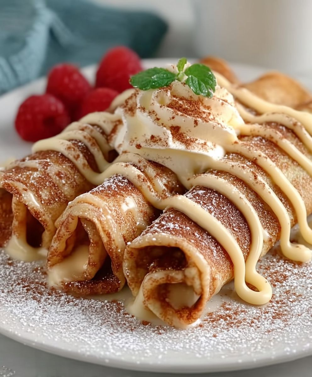 Cinnamon Roll Protein Crepes image 2