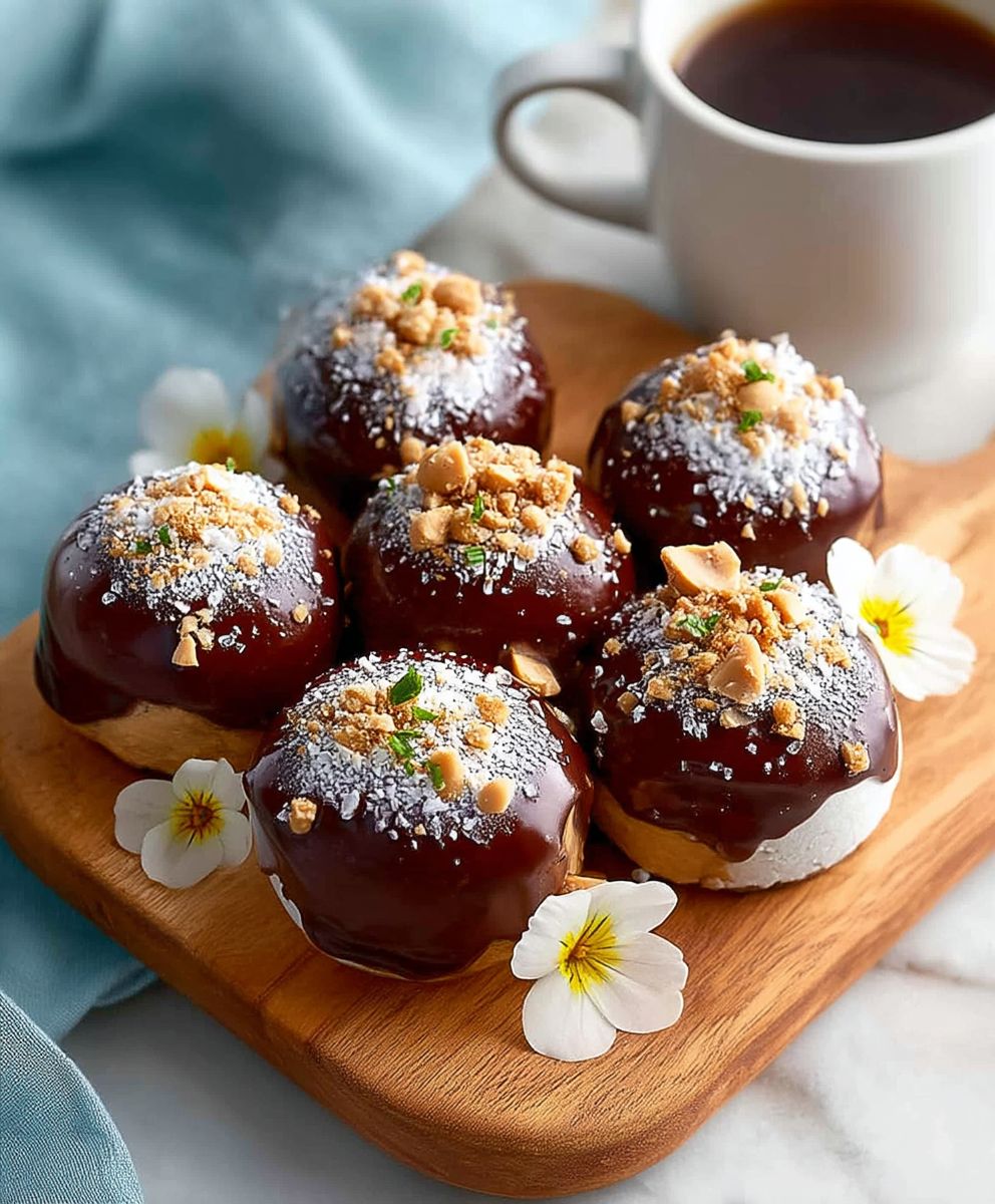 Healthy Frozen Peanut Butter Greek Yogurt Bites image 2