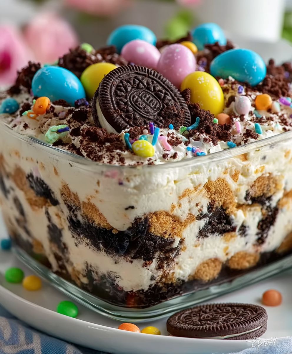 Spring Celebration Dirt Cake Casserole – Festive No-Bake Spring Dessert image 2