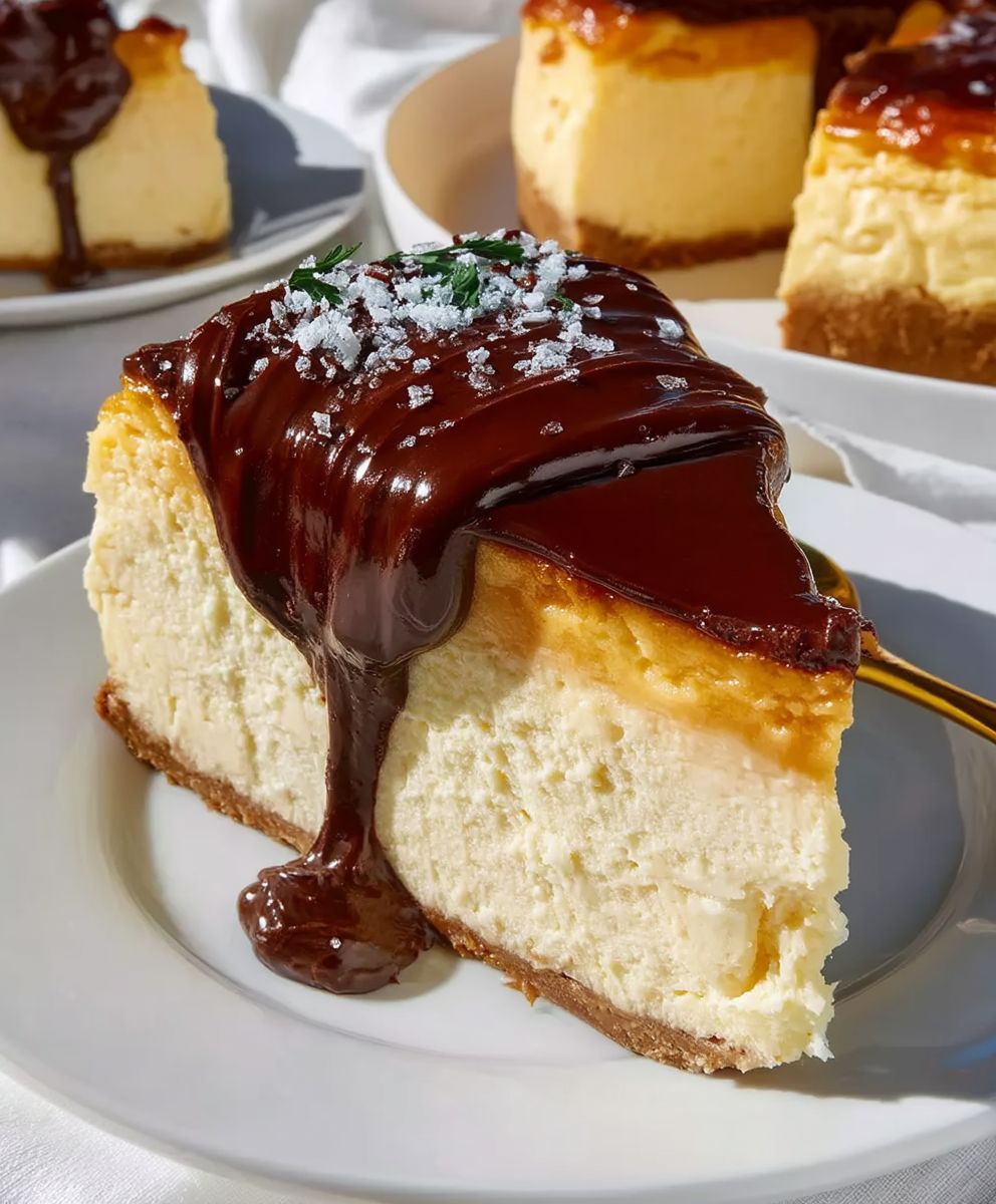 Millionaire Cheesecake Recipe | Luxurious Creamy Caramel Dessert image 2