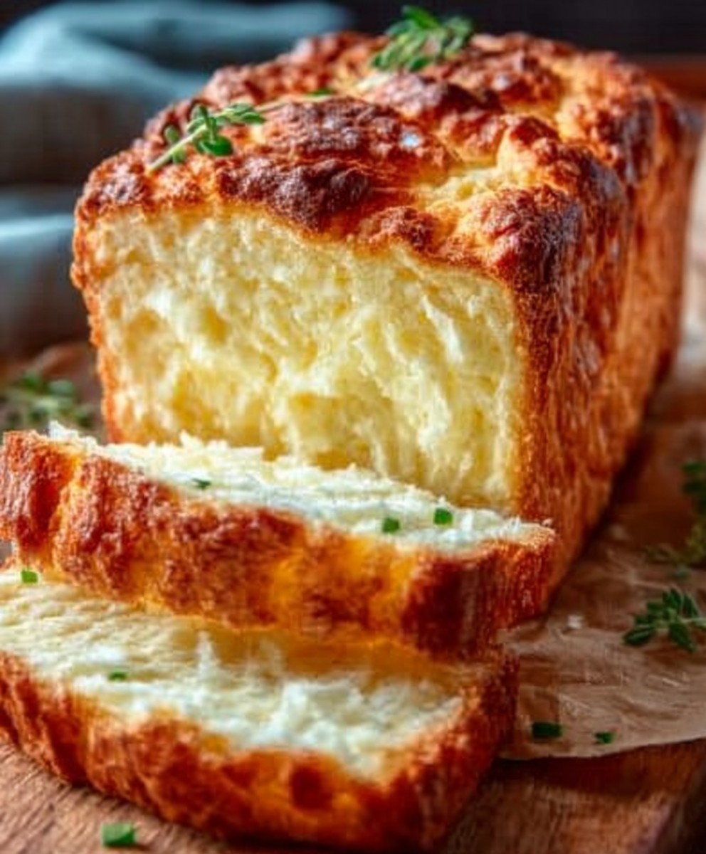 Zero Carb Yogurt Bread | Light Fluffy Keto Friendly Bread Recipe image 2